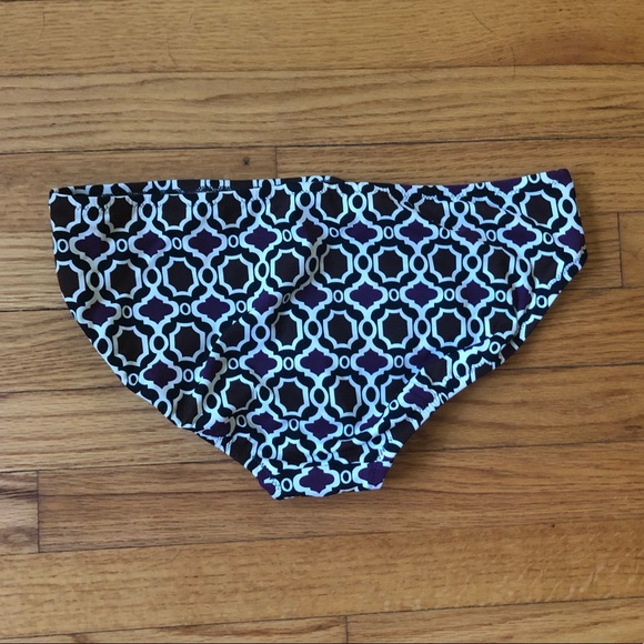 Land’s End Bikini Bottom Patterned Size 10 EUC - Picture 2 of 4